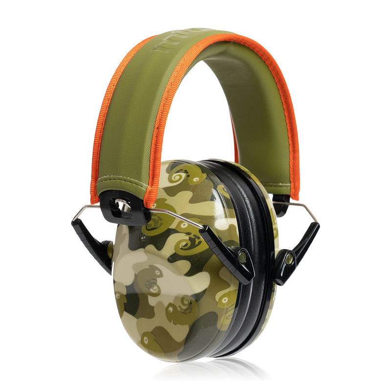 [Australia] - Kids Noise Cancelling Ear Muffs - Toddler Sensory and Autism Hearing Protection Noise Cancelling Headphones Camo Chameleon Child (2-13 Years) 