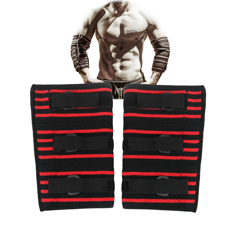 [Australia] - Elbow Sleeves Weight Lifting, Pair of Compression Elbow Brace Support Strong Powerlifting Sleeve Strap for Protect Arms Tricep Tendonitis Workout Strongman Gym (Large) Large 