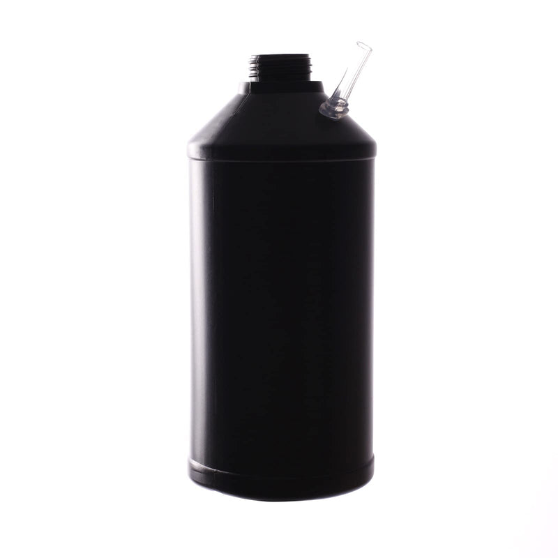 [Australia] - Latex Cosplay Gas Mask Full Half Face Fetish Mask for Costume Party Roleplay Accessory Black Breathing Bottle 2L 