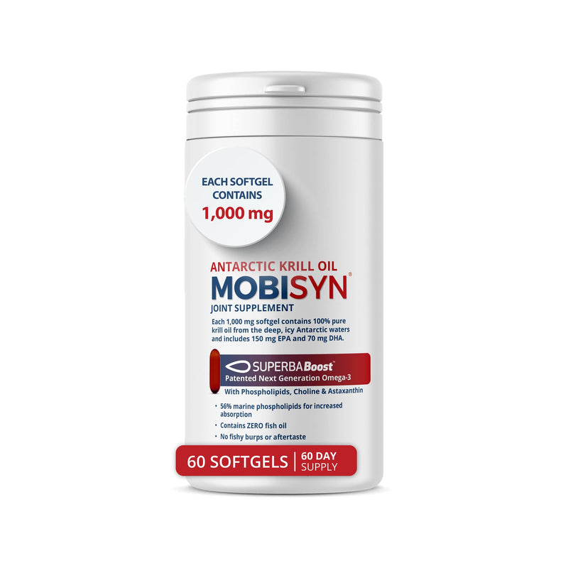 [Australia] - 100% Pure Antarctic Krill Oil 1000mg, 60-Day Supply, EPA/DHA Omega 3, Highest Concentration 56% Phospholipids, Choline, Astaxanthin, Sustainable, Supports Heart, Brain & Joints, No Fish Oil 