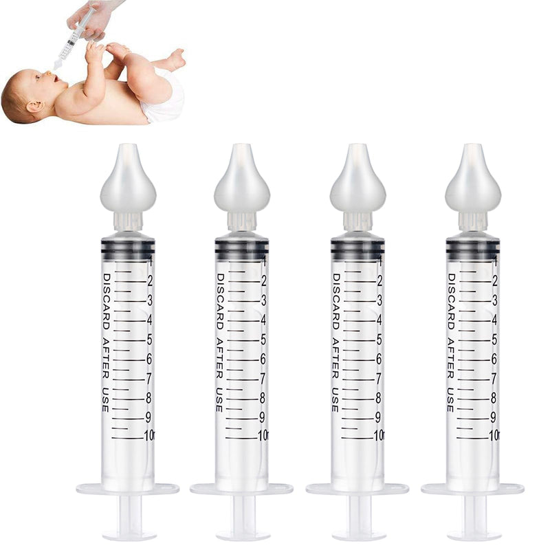 [Australia] - Baby Nasal Aspirator, Sinus Rinse System Professional Baby Nasal Irrigator- Portable Infant Nose Cleaner Quick Rinse Device for Newborn Infants Kids Children- BPA Free More Convenient, 4 Packs 1 