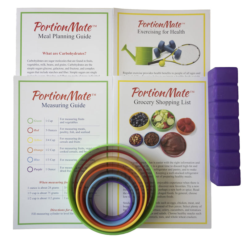 [Australia] - Perfect Portions - The Portion Control Quick Start Kit - Now Portion Control is Fast, Affordable, and Accurate!, (PMPP82) 