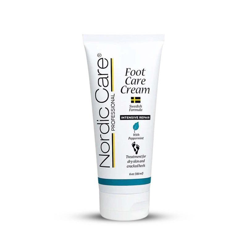 Nordic Care peppermint Foot Care Cream - Intensive Repair Foot Cream With Eucalyptus & peppermint Oil For Dry Feet & Cracked Heels, Foot Care Cream Provide Deep Hydration | (6 oz, Pack of 1) 6 Ounce (Pack of 1)