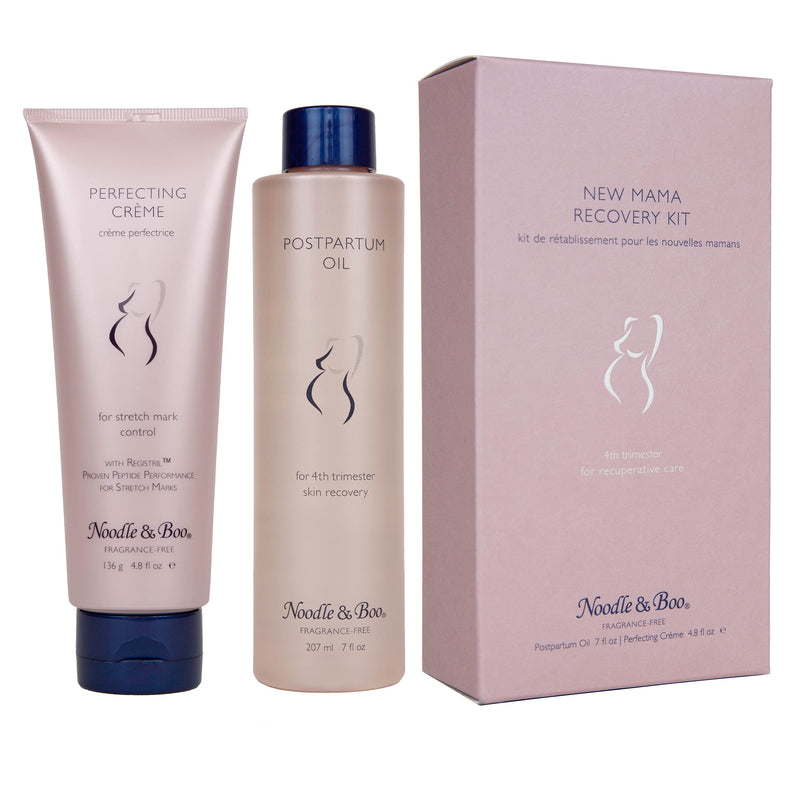 [Australia] - Noodle & Boo New Mama Skin Care and Recovery Kit - Perfecting Crème, Postpartum Oil - 4th Trimester, 11.8 fl. oz. 