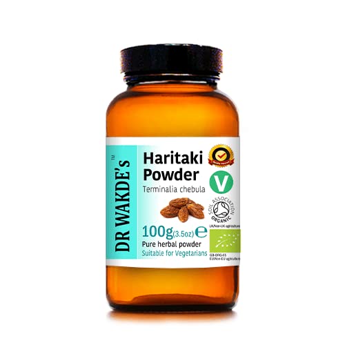 [Australia] - DR WAKDE'S Organic Haritaki Powder (Hirda | Terminalia chebula) - 100g (3.5oz) | Pure, Raw & Dried Powder | Ayurvedic Herb | Vegan | Nothing Added, Nothing Removed | Same Day Dispatch 3.53 Ounce (Pack of 1) 
