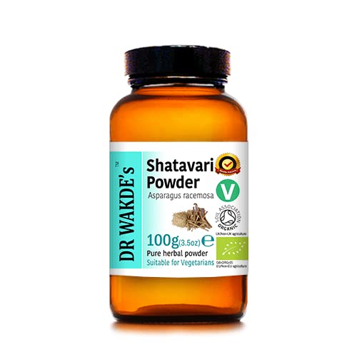 [Australia] - DR WAKDE'S Organic Shatavari Powder (Asparagus racemosa) - 100g (3.5oz) | Pure, Raw & Dried Powder | Ayurvedic Herb | Vegan | Nothing Added, Nothing Removed | Same Day Dispatch 6.25 Pound (Pack of 1) 