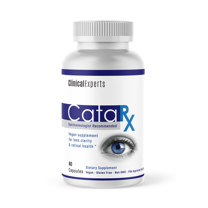 [Australia] - Navan CataRx Antioxidant AREDS 2 Eye Vitamins & Minerals Supplement for Lens Clarity & Retina Health by Clinical Experts - Lutein, Zeaxanthin, Zinc, Vitamin C, NAC - 60 Capsules 