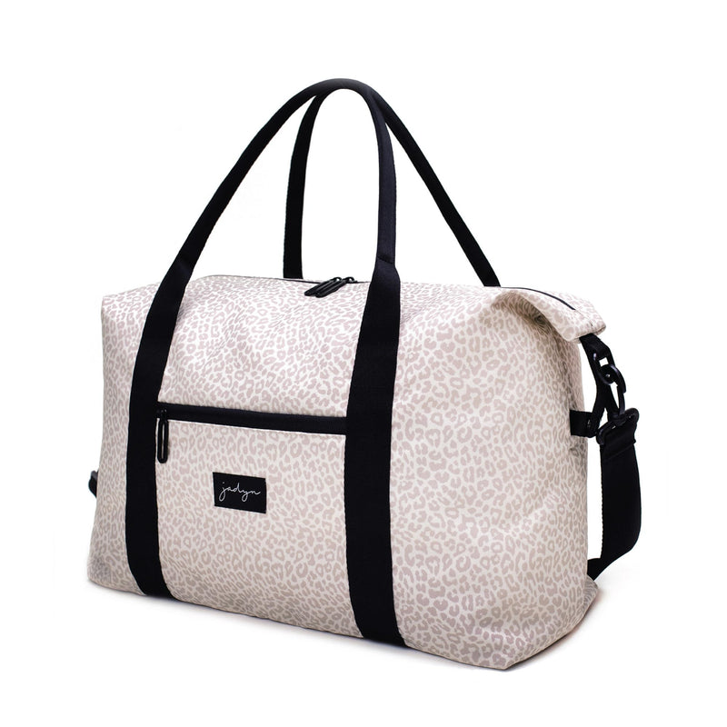 Lola Travel Bag, Weekender/Overnight Duffel, Gym Tote Bag for Women, Men Desert Leopard