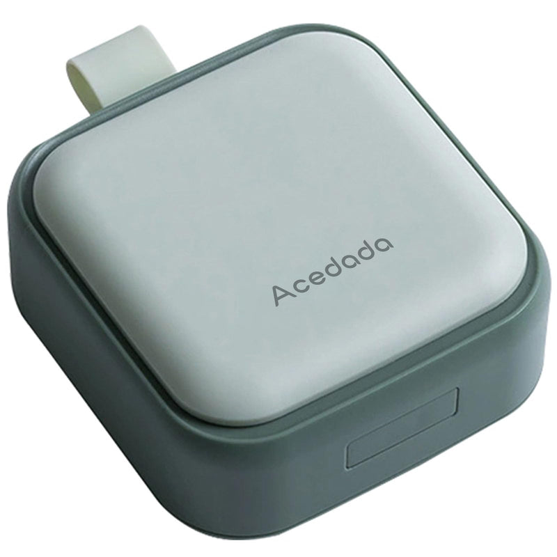 [Australia] - Small Pill Case, Cute Pill Box - Acedada Travel Daily Pill Organizer, Portable Pretty Pill Container for Purse Pocket, Compact Medicine Holder for Vitamins, Fish Oils, Supplements, Green 