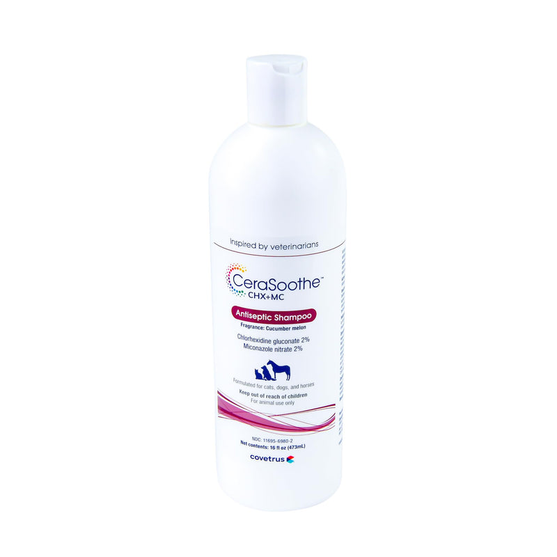 CeraSoothe® CHX+MC Antiseptic Shampoo 16oz - PawsPlanet Australia