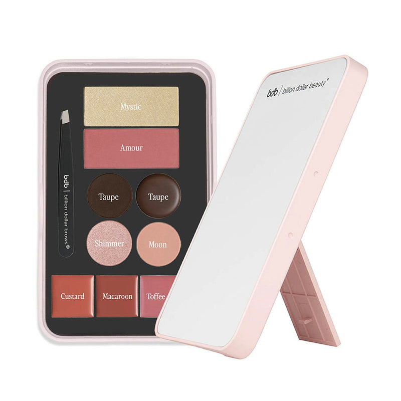 [Australia] - bdb Beauty Box - Magnetic Makeup Palette with Mirror, Eyeshadow, Lipstick, Blush Powder and Highlighter, Trend Setter 