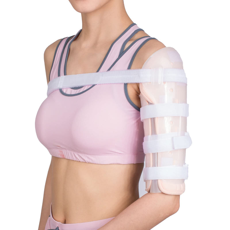 [Australia] - GHORTHOUD Humeral Shaft Fracture Splint Lightweight and Breathable Humeral Fracture Brace for Upper Arm, Shoulder, Left/Right Arm, Long-Bone Humerus Fracture for Men and Women（Small） Small 