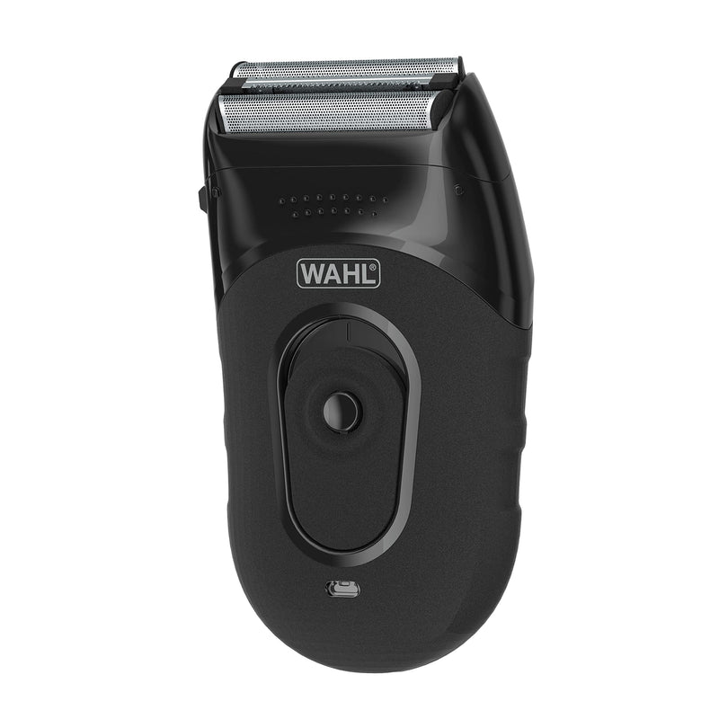 [Australia] - Wahl Compact Rechargeable Lithium Ion Shaver Kit with Hygienic Rinseable Foils & Cutter Bar with Dual Flexible Foils That Move with The Contours of Your Face - 7065 