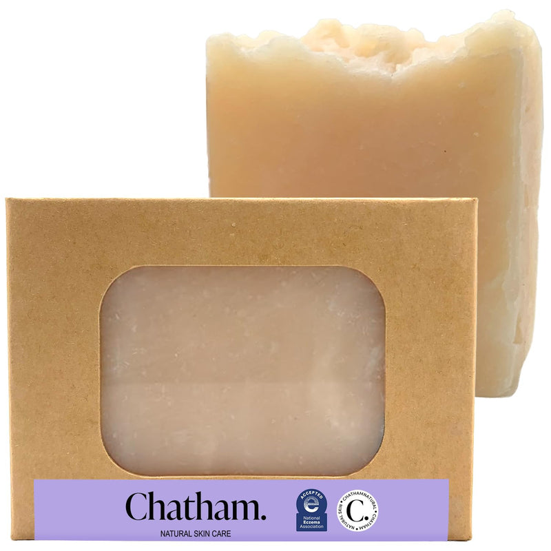 [Australia] - Chatham Natural Skin Care Eczema Relief Oatmeal Soap, oatmeal bath, treatment for eczema rosacea, psoriasis 1 