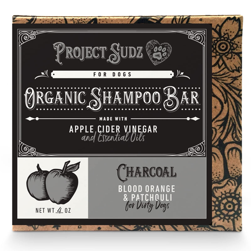 Activated Charcoal Organic Bar Shampoo for Dogs | Odor Eliminating Dog Shampoo | Deep Cleaning Natural Dog Shampoo Bar (1) 1 - PawsPlanet Australia