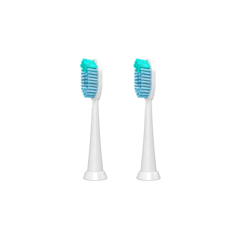 TAO Clean Sonic Electric Toothbrush Replacement Heads (2-Pack) – Whitening Head – Replacement Heads for the TAO Clean Electric Toothbrush and Docking Station 1 Count (Pack of 2)