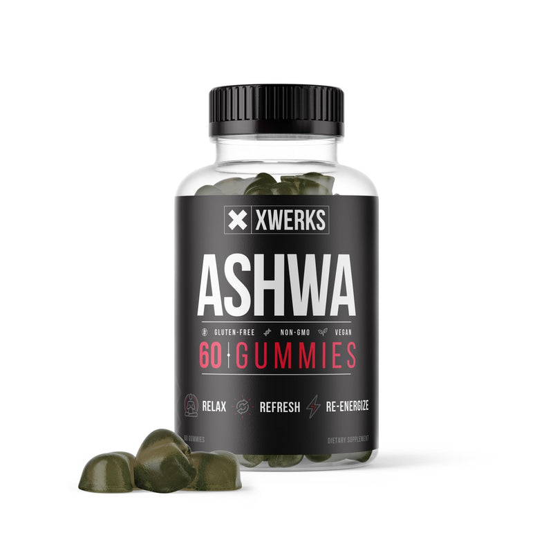 [Australia] - Xwerks Ashwagandha Root Gummies - Extra Strength 1500mg - Natural Supplements for Immunity Support & Strength- Non-GMO Gluten Free and Vegan Gummy Vitamins for Adults - 60CT 