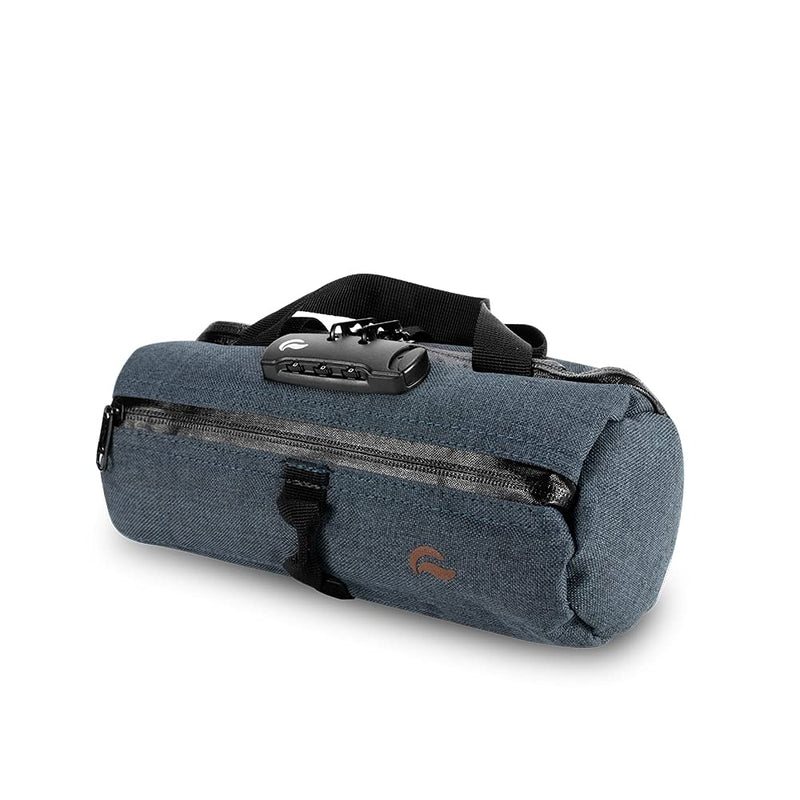 Duffle bag Small 10"- Smell Proof - With combo lock - SK9 Premium odorless Technology (Blue Navy) Blue Navy