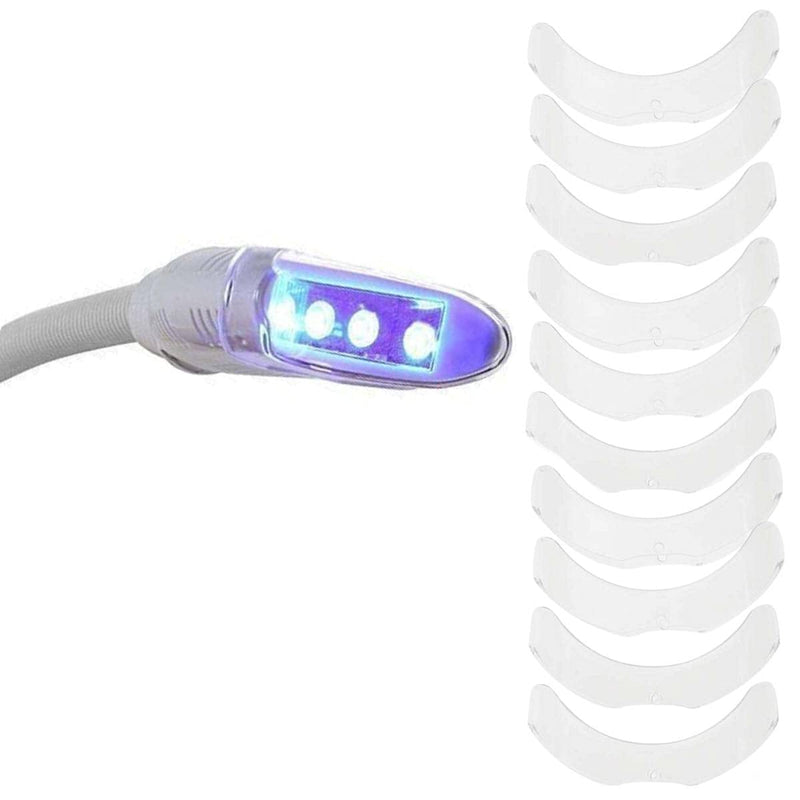 [Australia] - The Clear Light Covers Protective Covers Replacement for Mobile Digital Display Teeth Bleaching Whitening Machine 666 (10 pcs) 