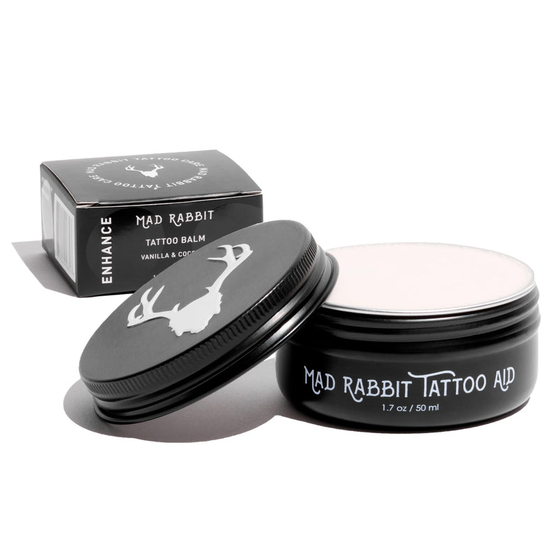 [Australia] - Tattoo Balm & Aftercare Cream- Color Enhancement that Revives Old Tattoos, Hydrates New Tattoos, Made With Clean Ingredients + Petroleum Free, Daily Tattoo Lotion Moisturizer & Brightener Vanilla Coconut 