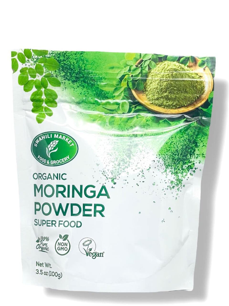 | Organic Moringa Leaf Powder | Super Food | 100% Pure | 100g | Super Food, 100% Pure