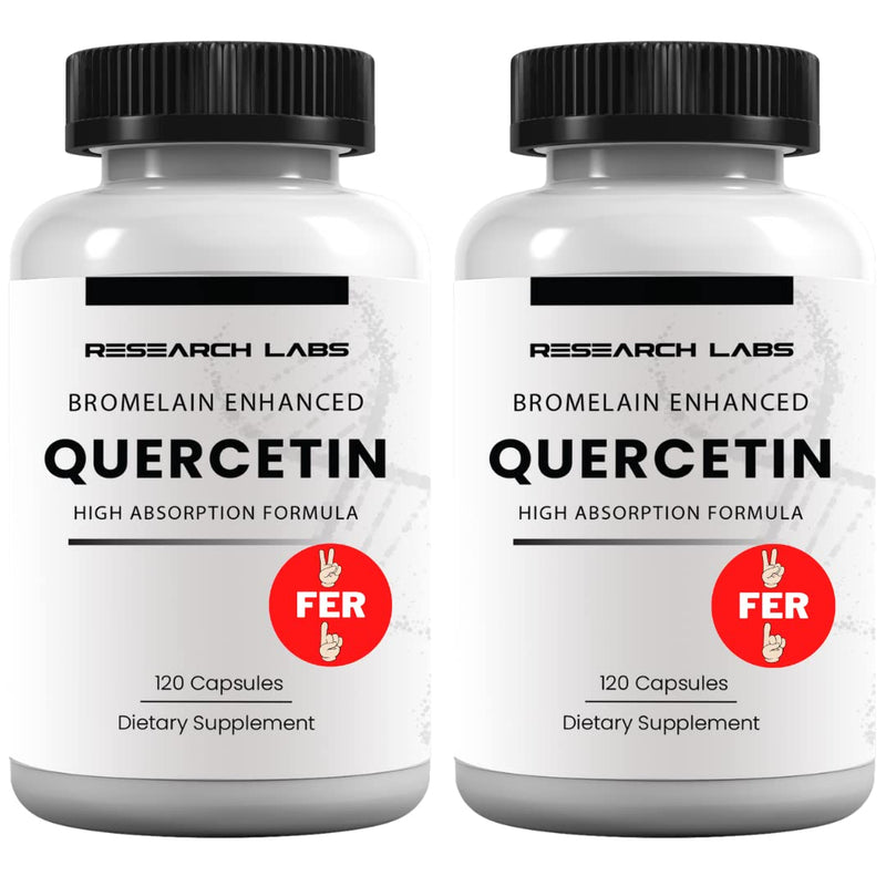 Research Labs Quercetin High Absorption Formula w/Bromelain 2