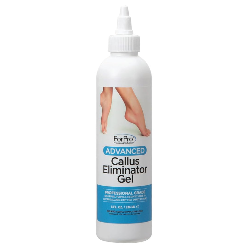 [Australia] - ForPro Professional Collection Advanced Callus Eliminator Gel, Professional Grade, No Drip Callus Remover Gel for Feet, 8 oz. 1 Count (Pack of 1) 