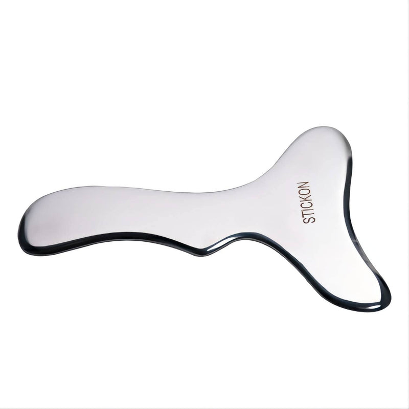 [Australia] - STICKON Guasha Tool Scraping Massage Tools Gua Sha Stainless Steel IASTM Tools Great Soft Tissue Mobilization Tool (STICKON-23) STICKON-23 