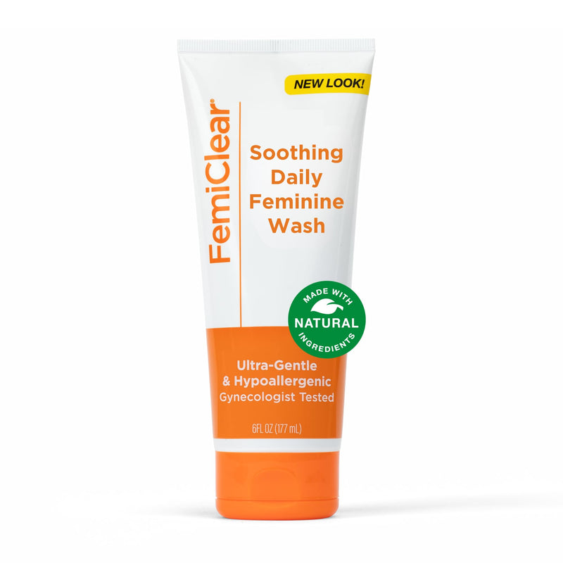 [Australia] - FemiClear Restoratives Soothing Feminine Wash - Feminine Care Wash for Itching & Irritated Skin, Feminine Hygiene Products, Essentials for Vaginal Health, PH Balance for Women (6FL oz) 