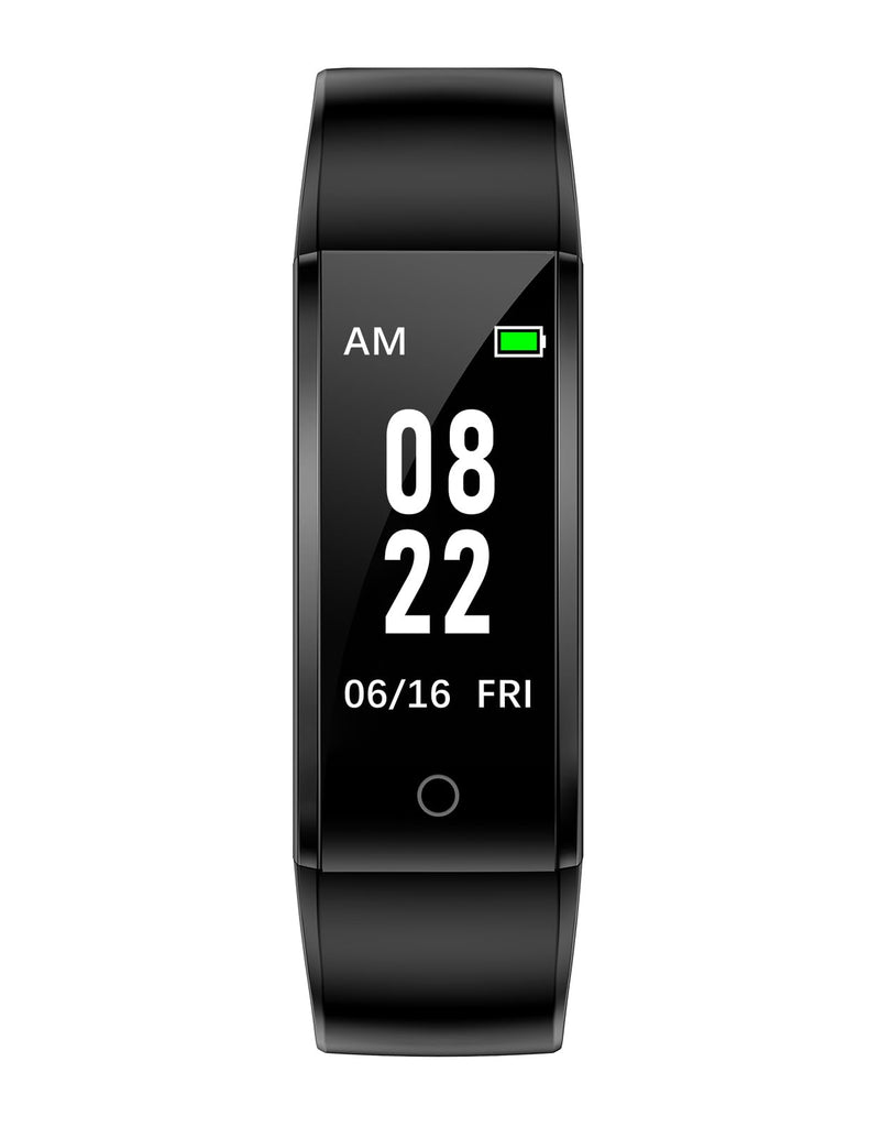 [Australia] - GRV Fitness Tracker Non Bluetooth Fitness Watch No App No Phone Required Waterproof Pedometer Watch with Steps Calories Counter Sleep Tracker for Men Women Parents Black 