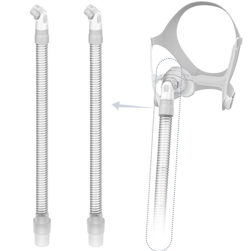 [Australia] - 2 Packs Replacement Tube for Airfit N20,FSA HSA Eligible, Replacement Short Tube Compatible with N20, Great Value CPAP Supplies by Medihealer. 