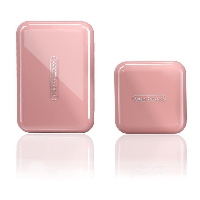 DUBSTAR Small Pill Box Travel Pill Case with 4+6 Compartments, SL-Pink | Daily Pill Organizer, Moisture Waterproof Pill Container for Purse, Daily Compact Medicine Holder for Vitamins & Medication