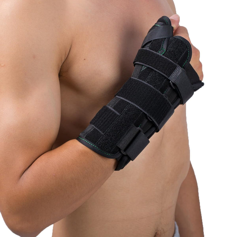 [Australia] - Wrist Brace with Thumb Spica Splint for De Quervain's Tenosynovitis Carpal Tunnel Pain Wrist & Thumb Stabilizer for Tendonitis Arthritis, Sprains & Fracture Forearm Support Cast (Left M/L) Left Update Medium / Large 
