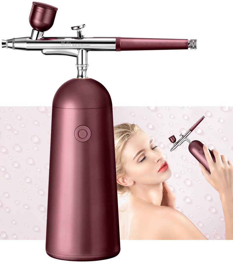 [Australia] - GX Nano Ionic Cold Mist Sprayer Facial Steamer, Portable and Rechargeable Face Humidifier Atomizer, Serum Toner Deep Humidification and Facial Spa, Ladys Gifts Skin Care Tool（Purple） Sandy Purple 