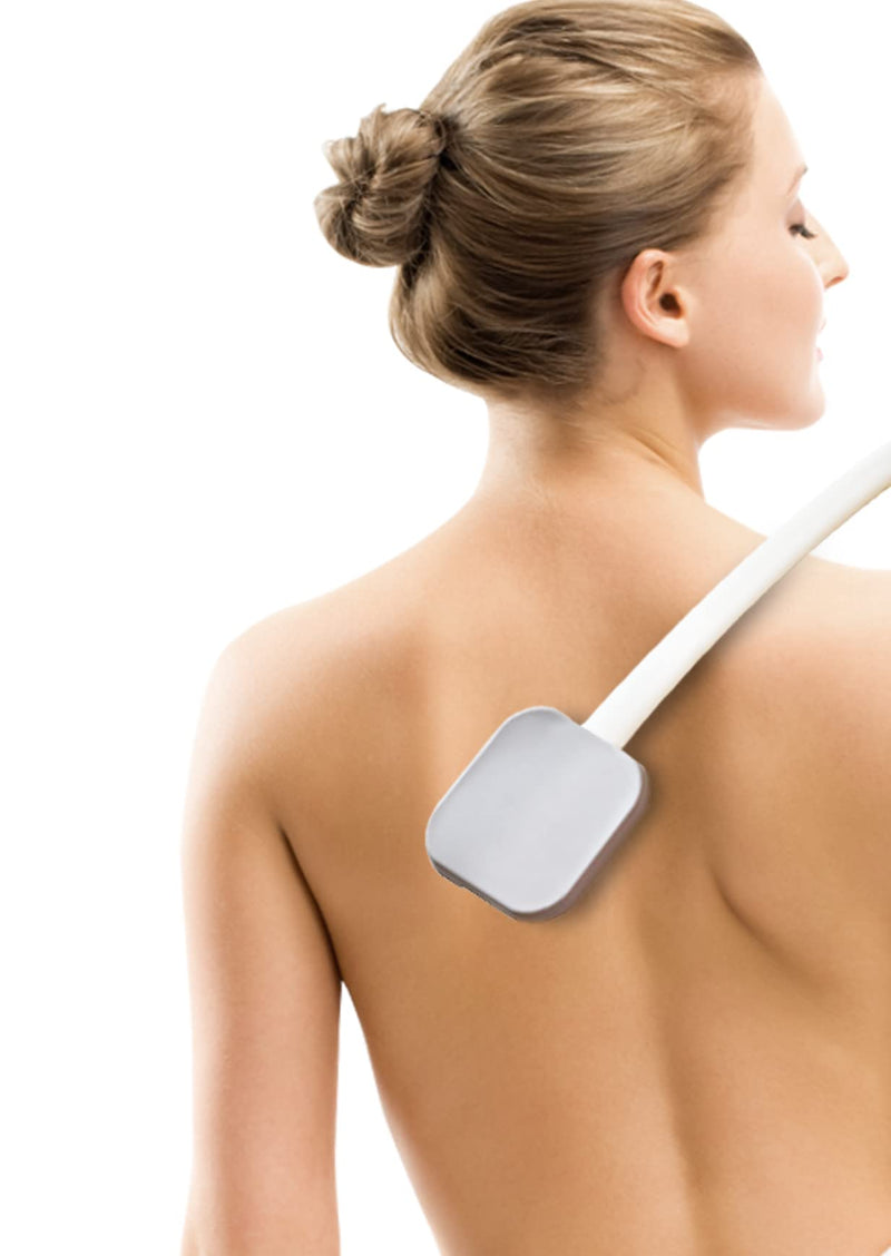 [Australia] - KMINA - Long Handled Lotion Applicator for Back (Includes 3 Thin Sponges), Easy Reach, Moisturizer Wand, Sunscreen Tool 