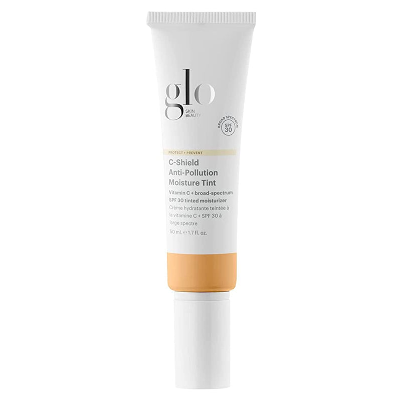 Glo Skin Beauty C-Shield Tinted Moisturizer SPF 30, 3W Light 1.7 oz | Anti-pollution tinted sunscreen, Vitamin C & Squalane, sheer dewy coverage, lightweight daily skincare, all skin types 3W-Light
