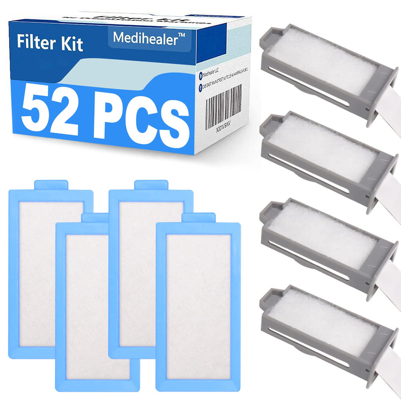 [Australia] - 52PCS CPAP Filters for Dreamstation 2- Replacement Filters Compatible with Dreamstation 2: Includes 4 Preassembled Filters+ 22 Pollen Filters+ 22 Ultra-Fine Filters,Reusable Supplies by Medihealer. 