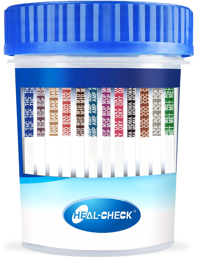 [Australia] - 6 Pack Multi Drug Urine Test Cup 12 Panel with Temperature Strip,Testing 12 Different Drugs,Instant Multi Panel Drug Screening Test Kit 6 PACK 