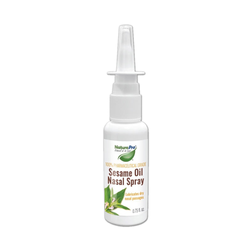 [Australia] - Sesame Oil Nasal Spray N Natural Nasal moisturizer Made from 100% Natural Source Sesame Oil moisturizes and Lubricates severely Dry Nasal Passages | 0.75 fl 