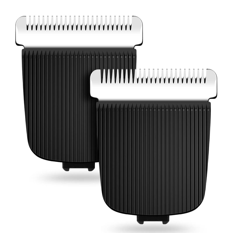 [Australia] - 2 Pack Replacement Blade for Manscaped The Lawn Mower Electric Groin Hair Trimmer Blade, Hygienic Snap-In Replacement Blades Compatible with Manscaped Lawn Mower 4.0 3.0 2.0 Replaceable Blade, Black 