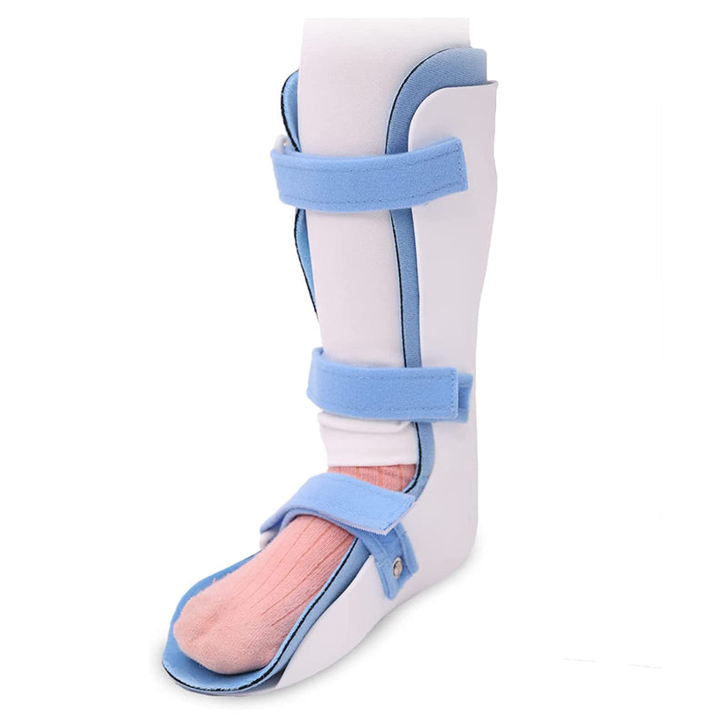 Kids AFO Drop Foot Brace Baby Ankle Foot Orthosis Night Splint for Children Toddler Pediatric Strephenopodia Support Strephexopodia Splint Walking with Shoes or Sleeping (XL-Right) XL-Right White