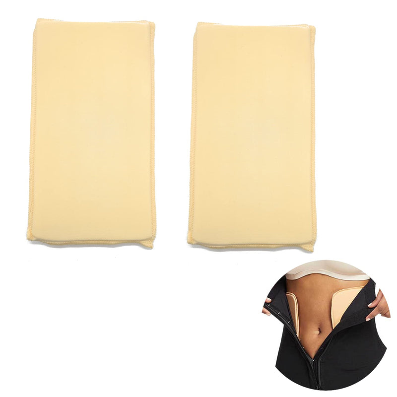[Australia] - Medcore Lipo Abdominal Side Foam Pads. Use with Surgery Compression Garments Post Liposuction, Tummy Tuck, C-Section - Lateral Recovery Boards 