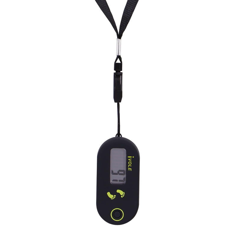 [Australia] - Veemoon 3D Digital Pedometer Accurate Step Counter Walking Distance Miles Calorie Counter Exercise Time Silent with Clip and Lanyard for Men Women Exercise 