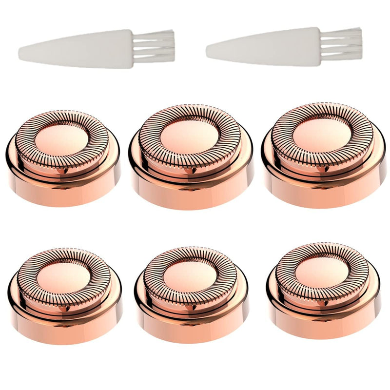 [Australia] - Replacement Heads For Finishing Touch Flawless Facial Hair Remover,Women Hair Removal Shaving Head First Generation (6PCS, GEN 1) 6PCS 