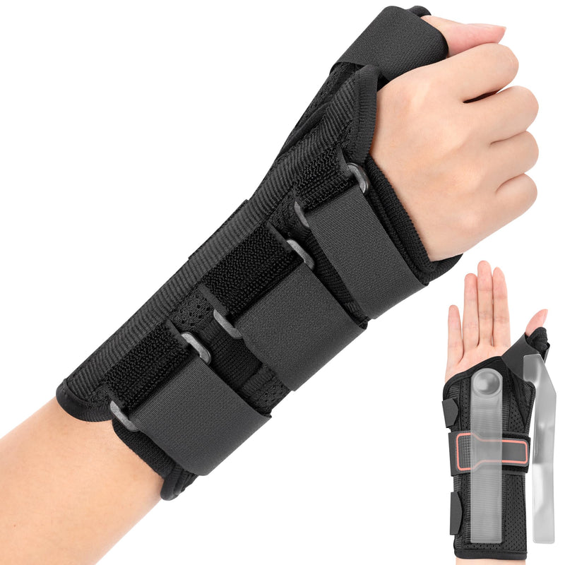[Australia] - Medibot Wrist Brace & Thumb Spica Splint, for De Quervain's Tenosynovitis, Tendonitis, Carpal Tunnel & Arthritis Wrist Support Thumb Splint (Right Hand - Small) Right-S 