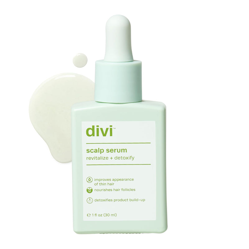 Divi Scalp Serum | To Promote Fuller-Looking Hair with Peptides | 30ml | Multi-Peptide Complex, Caffeine, Rosemary Oil, Vegan, Non-Greasy, Thinning Hair, Fuller-Looking Hair, Scalp Serum, 30ml 30 ml - 1 Month Supply