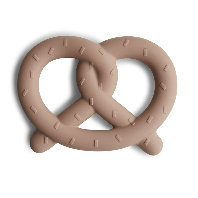 [Australia] - mushie Silicone Baby Teether Toy | Pretzel 