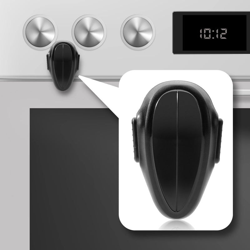 [Australia] - Mr. Pen- Oven Lock Child Safety, 1 Pack, Black, Heat-Resistant Oven Lock, Stove Child Proof, Stove Baby Proof, Stove Locks Child Safety, Oven Baby Proofing, Oven Safety Locks for Babies 
