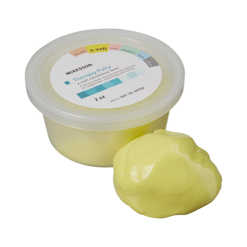 [Australia] - McKesson Therapy Putty, Non-Toxic, Unscented, Yellow, X-Soft, 2 oz, 1 Count 