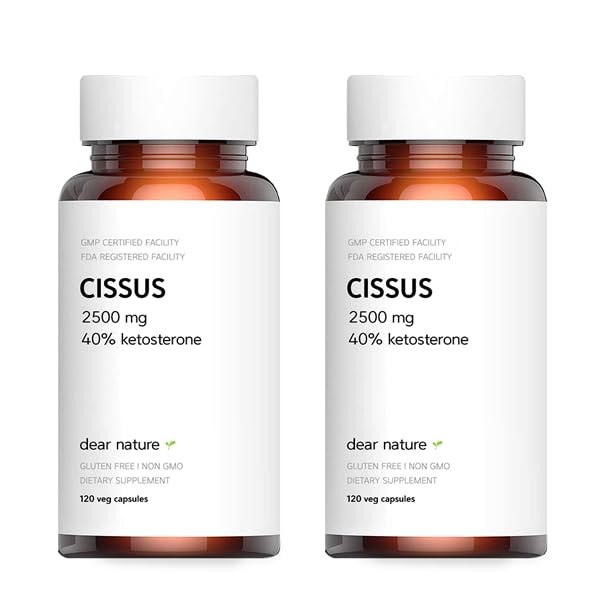 [Australia] - Cissus Extract [Premium] 2500mg, 120 caps (Pack of 2) 